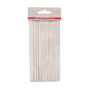 מקלות נייר לפופקייקס 15 ס”מ 50 יח’
