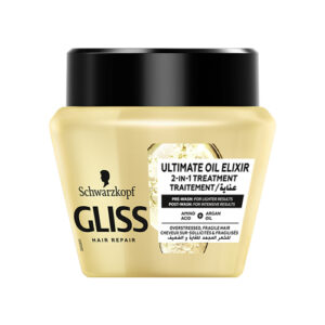מסיכה לשיער GLISS תמצית שמן אולטימטיבי 300 מ”ל