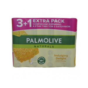 סבון מוצק פלמוליב רביעייה עם שמן שקדים