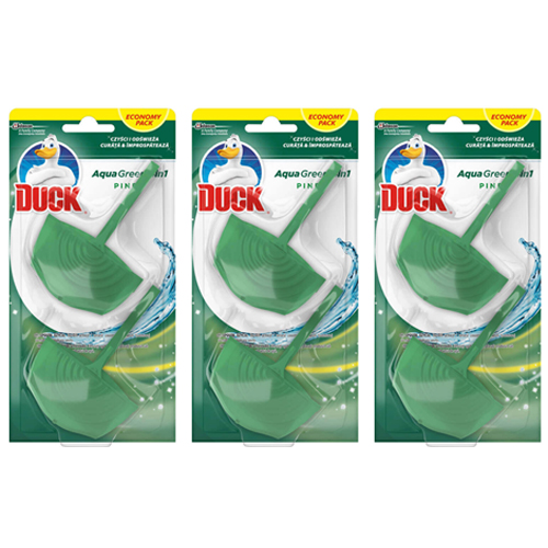 3 יחידות טואלט דאק סבון אסלה ירוק זוגות 2*36 מ”ל