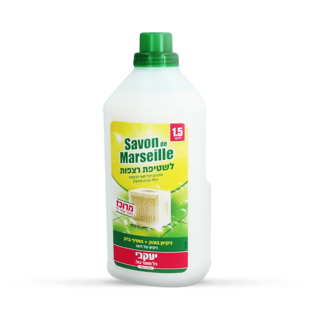 סבון דה מארסיי לניקוי רצפות בניחוח טבעי 1.5 ליטר