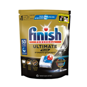 פיניש אולטימייט פלוס טבליות למדיח 50 יחידות רגיל